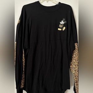Disneyland Black Leopard Spirit Jersey XL X-Large